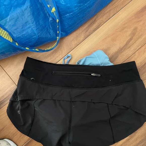 4 lululemon speed shorts - Picture 5 of 9
